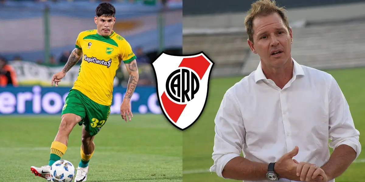 River, cerca de sumar a Sant'Anna.