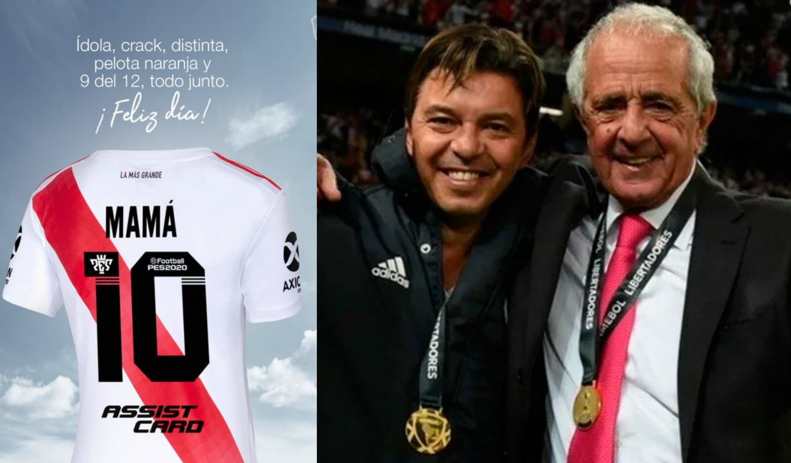River envió un mensaje por el dia de las madres y se burló de Boca.