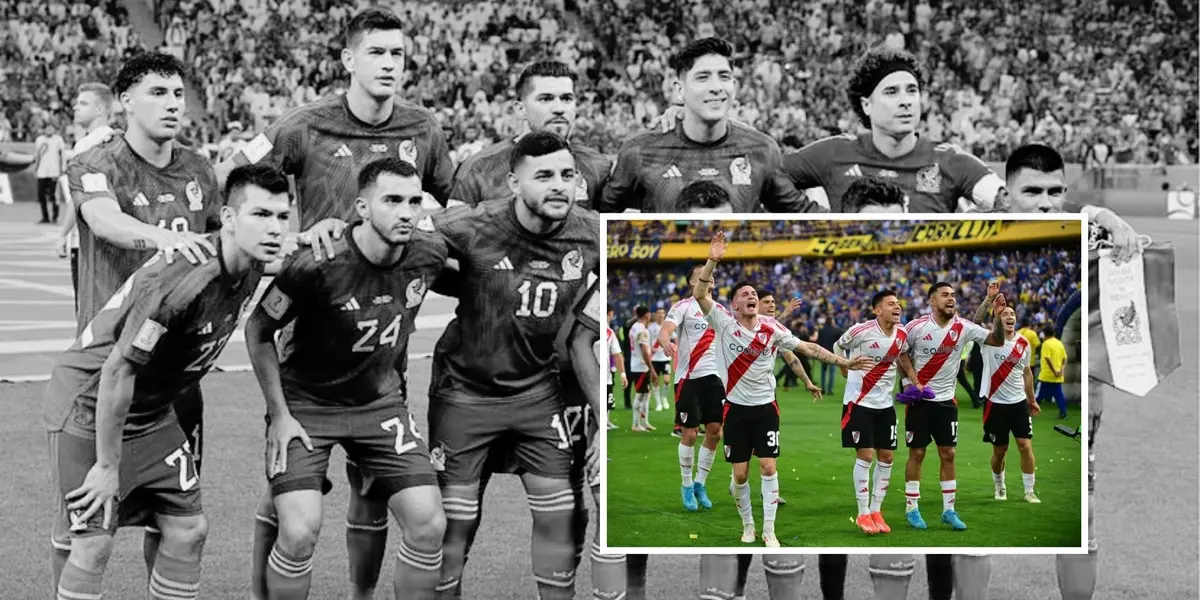 River Plate - Selección Mexicana (Foto: X)