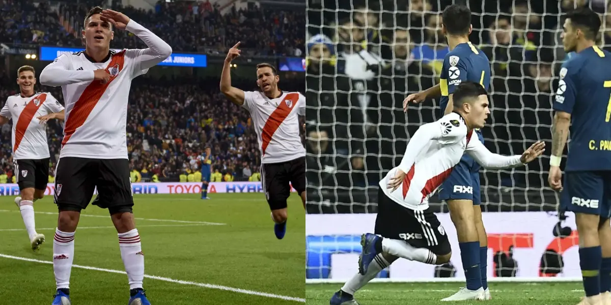 River vs. Boca en Libertadores.