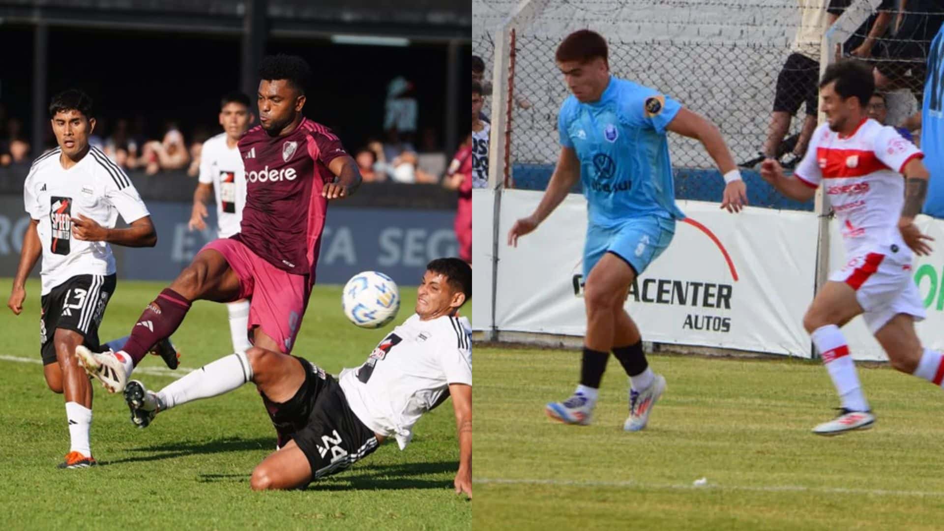 River vs Ciudad Bolivar.