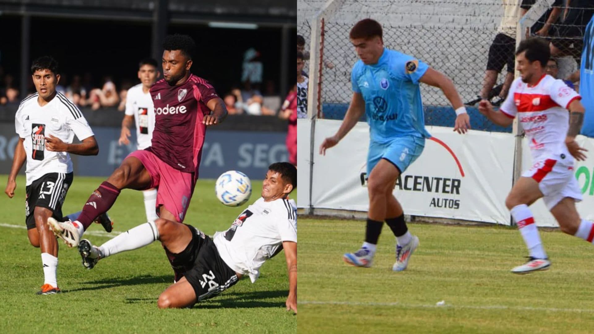 River vs Ciudad Bolivar.