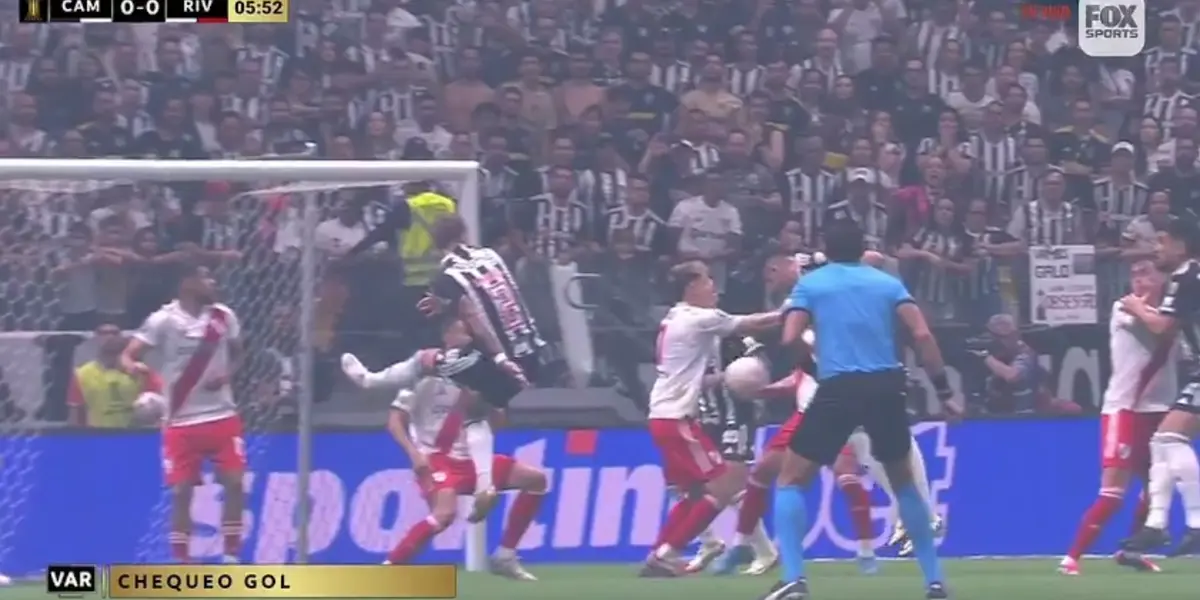 River vs Mineiro. Foto: Fox Sports