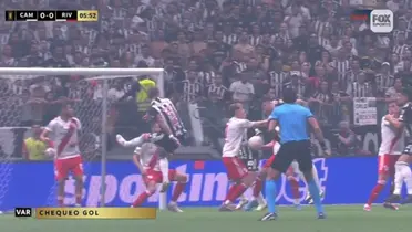 River vs Mineiro. Foto: Fox Sports