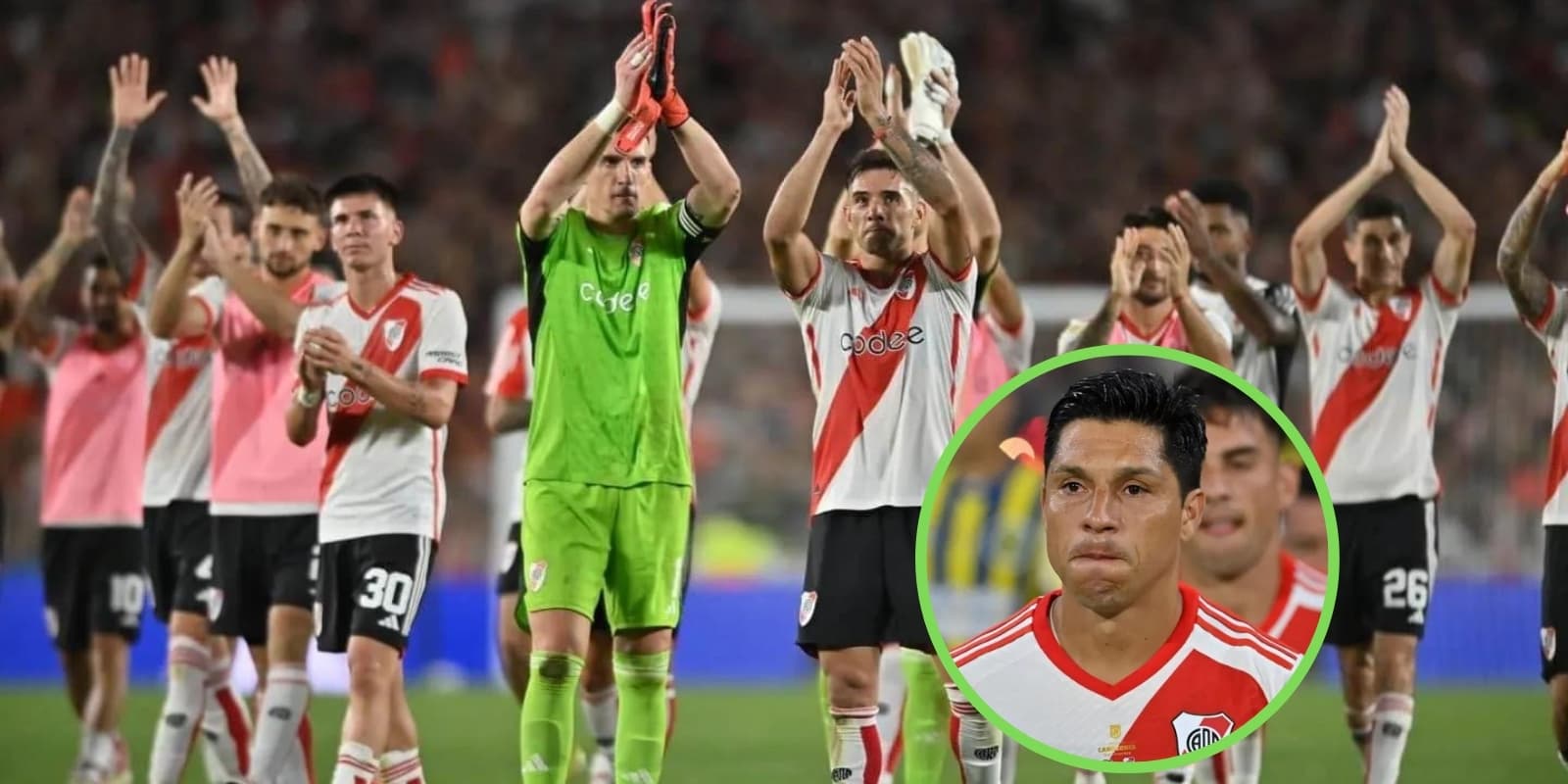 River y Enzo Pérez.