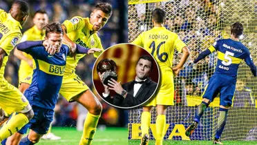 Rodri visitó La Bombonera y se midió ante el actual DT de Boca.