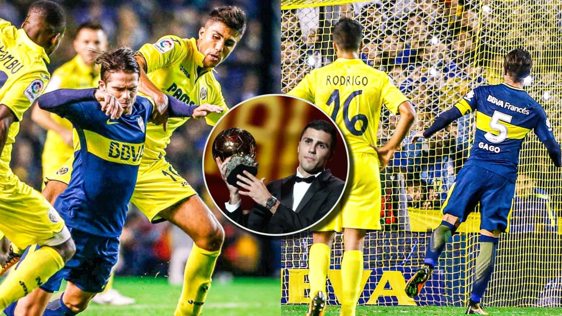 Rodri visitó La Bombonera y se midió ante el actual DT de Boca.