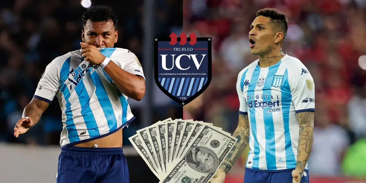 Roger Martínez y Paolo Guerrero