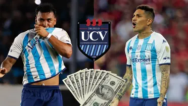 Roger Martínez y Paolo Guerrero