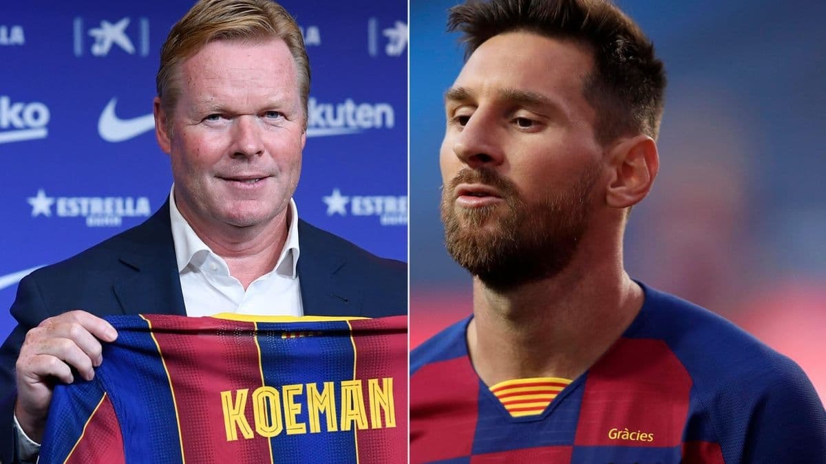 Ronald Koeman obtuvo su primera victoria oficial dirigiendo a Lionel Messi, y una foto revela su relación.