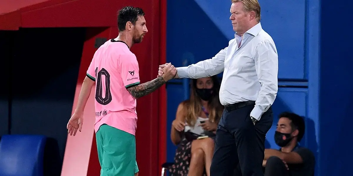 Ronald Koeman opinó sobre Lionel Messi luego de la sorprendente derrota de Fútbol Club Barcelona frente a Getafe Club de Fútbol.