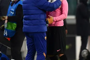 Ronald Koeman reveló la conversación que tuvo con Lionel Messi al finalizar el partido frente a Juventus de Turín.