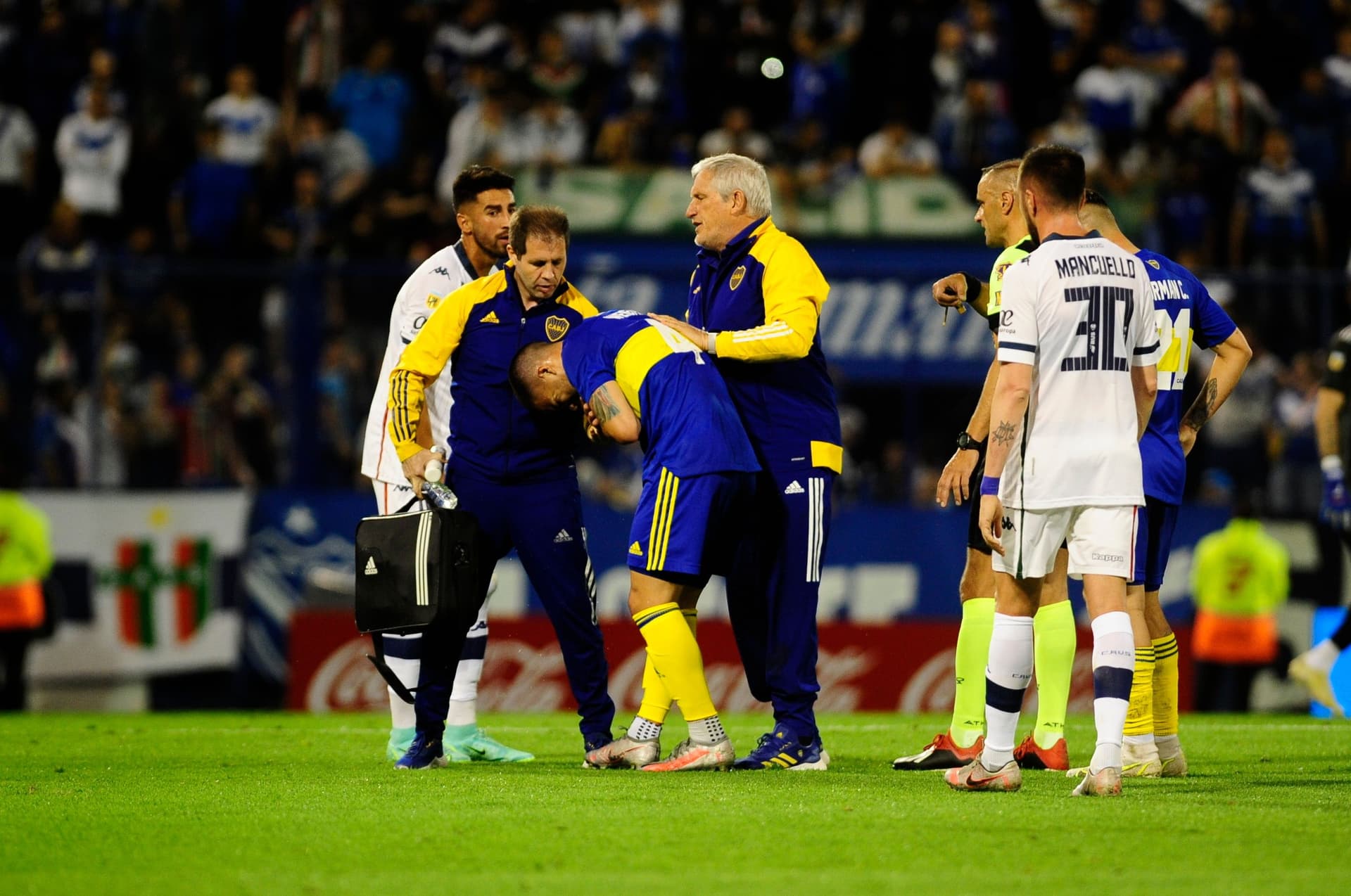 Rubén Argemi le recomendó al futbolista que se intervenga quirúrjicamente del hombro lo antes posible.