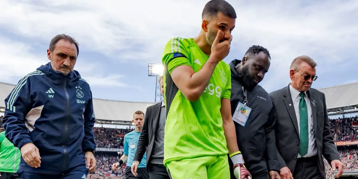 Rulli volvió a ser titular en Ajax y vivió un mal momento