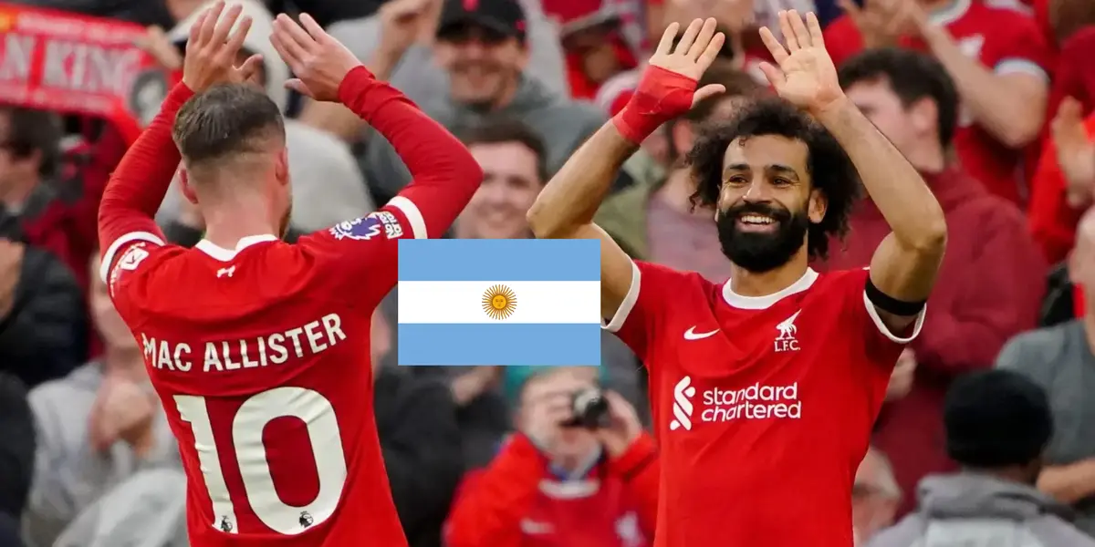 Salah eligió a sus tres jugadores argentinos favoritos