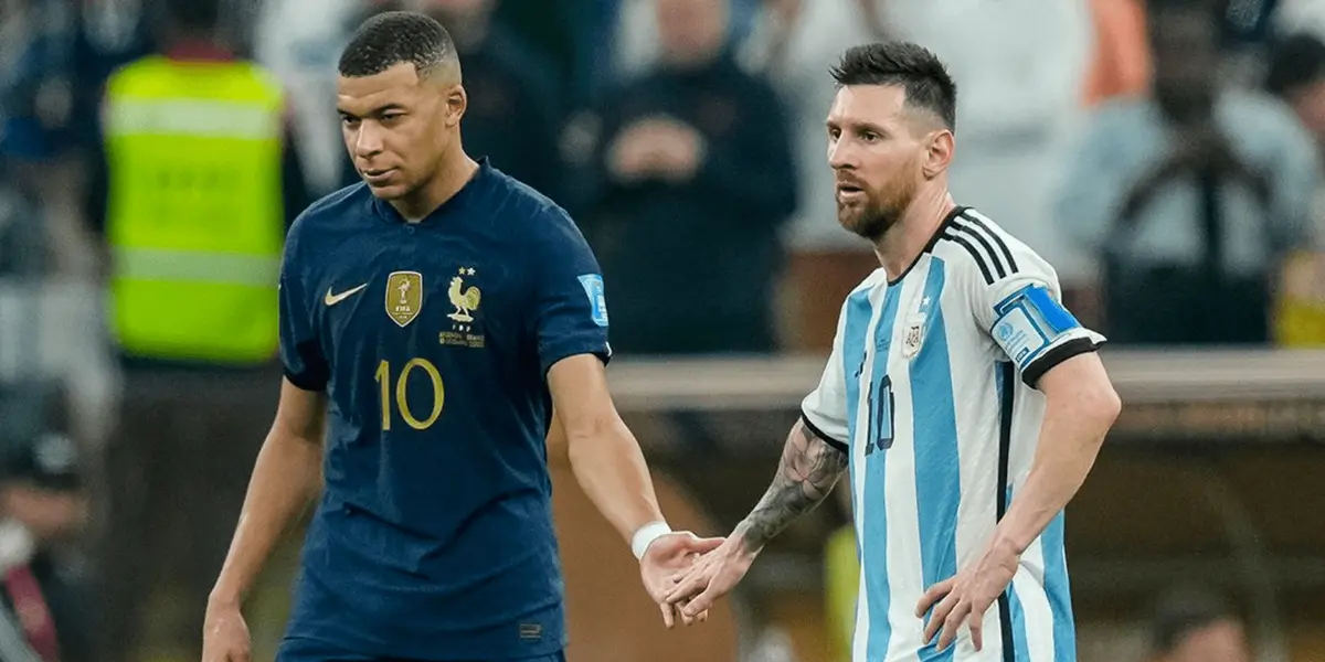 Sale a la luz el video de la felicitación del francés al mejor jugador de la historia