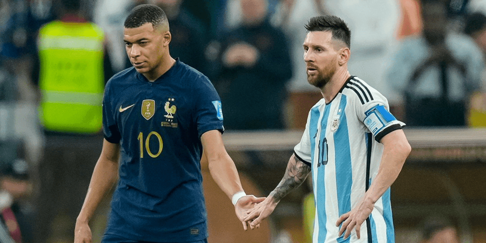Sale a la luz el video de la felicitación del francés al mejor jugador de la historia