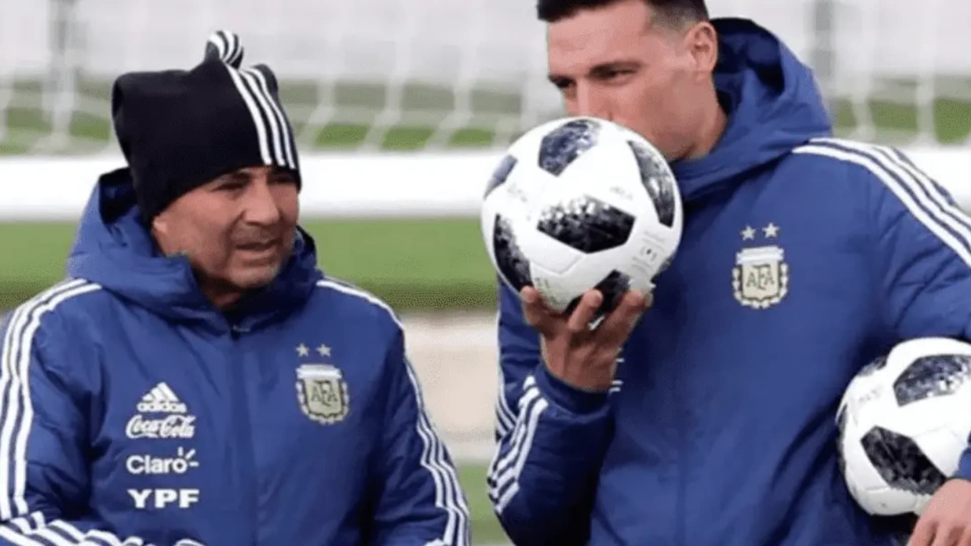 Sampaoli y Scaloni