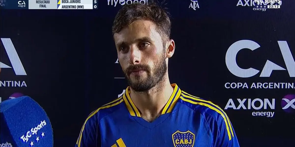 Saracchi compartió sus impresiones sobre el debut de Boca en la Copa Argentina