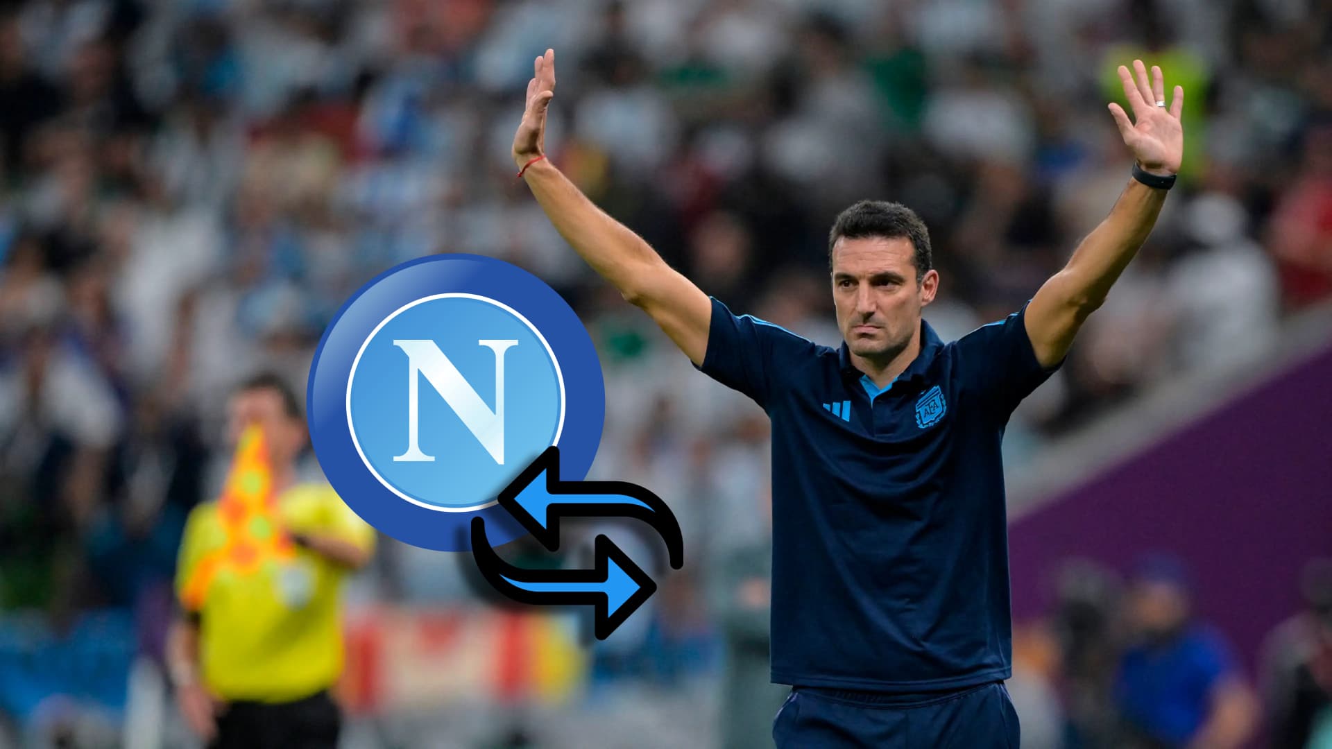 Scaloni los borró del Mundial, ahora los busca el Napoli
