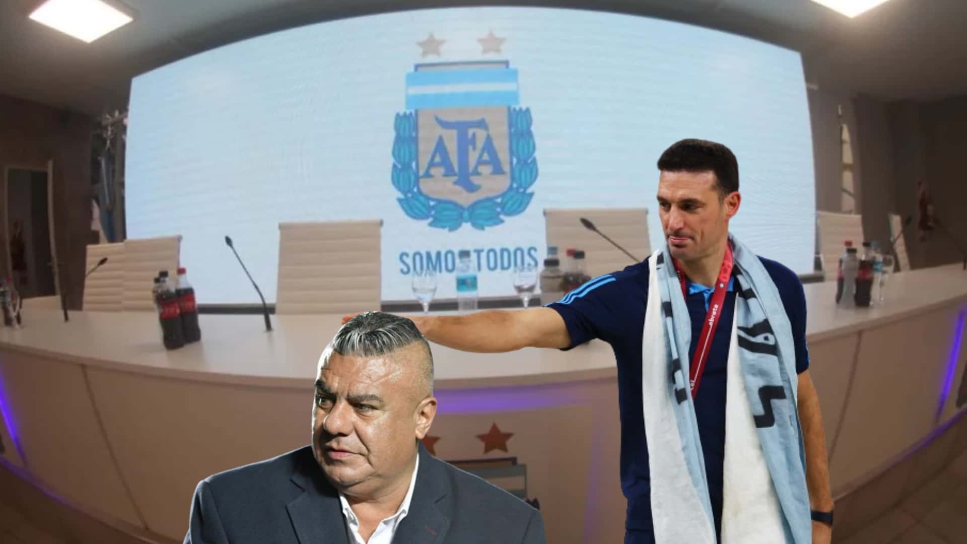 Scaloni y Tapia