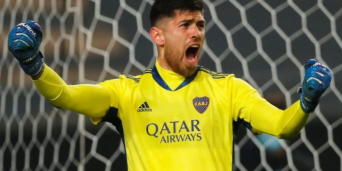 Se confirmó que el arquero de Boca sufrió un desgarro y estará afuera de las canchas cerca de 20 días.