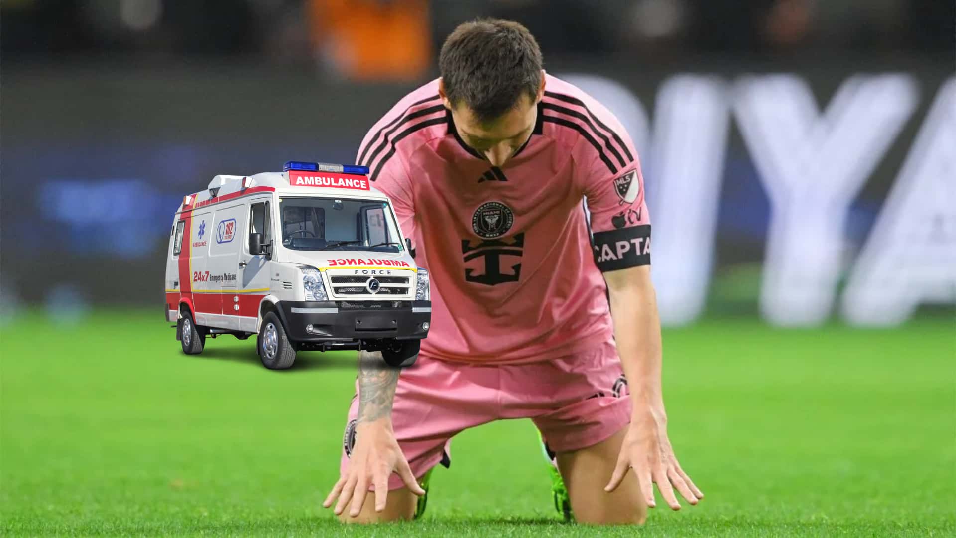 Se confirmó qué lesión tiene Messi