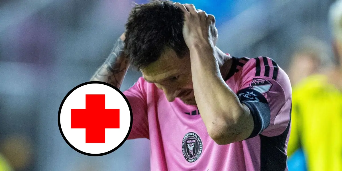 Se confirmó qué lesión tiene Messi