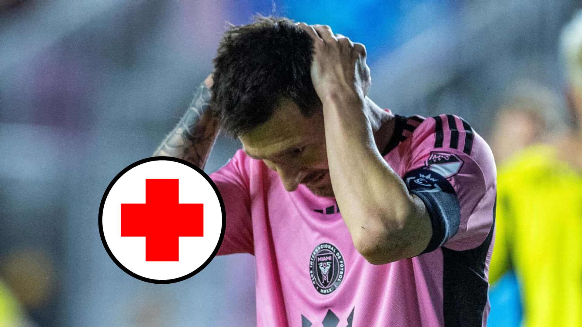 Se confirmó qué lesión tiene Messi