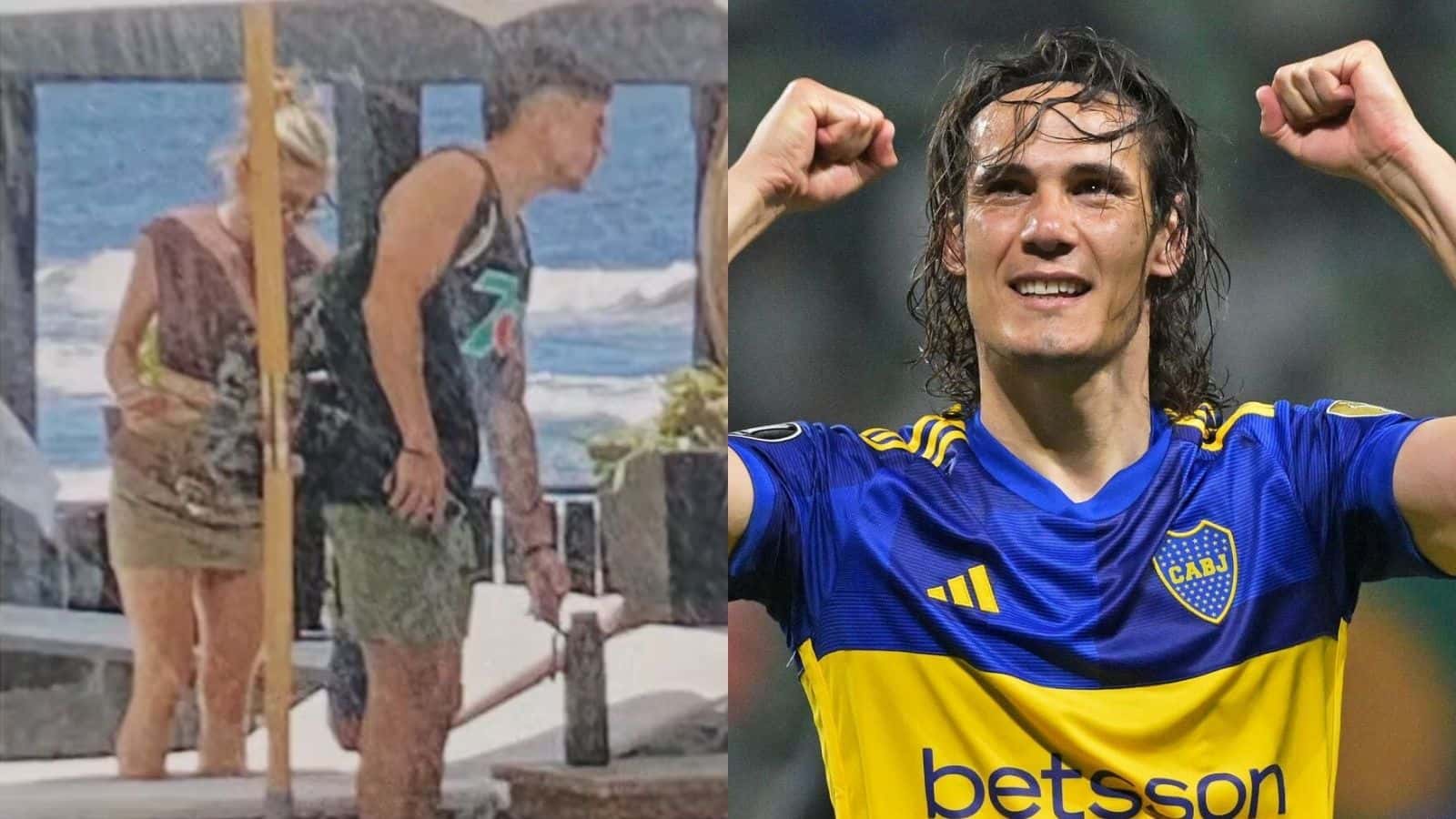 Se conoció una nueva foto del defensor con la periodista deportiva y llamó mucho la atención.