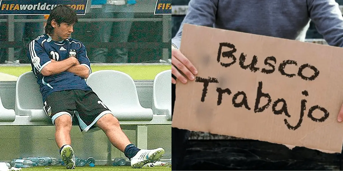 Se impuso a Leo en la Selección, no logró destacar a nivel profesional y no encuentra equipo para su retiro