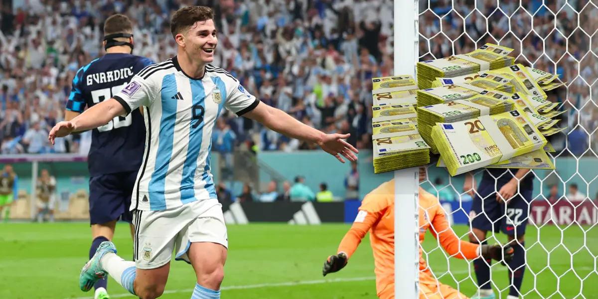 Se reveló el nuevo precio del delantero de la selección argentina luego de brillar en Medio Oriente