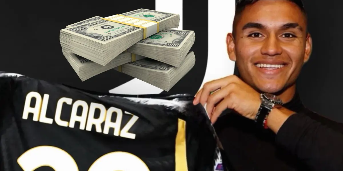 Se reveló la verdadera opción de compra de Alcaraz en Juventus