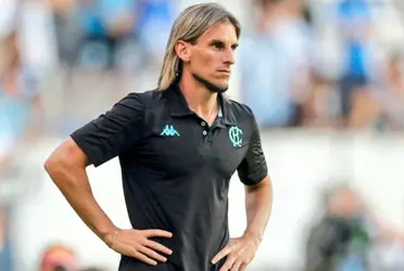 Sebastián Beccacece tomó una polémica decisión en el partido de Racing Club y Flamengo que no cayó para nada bien.