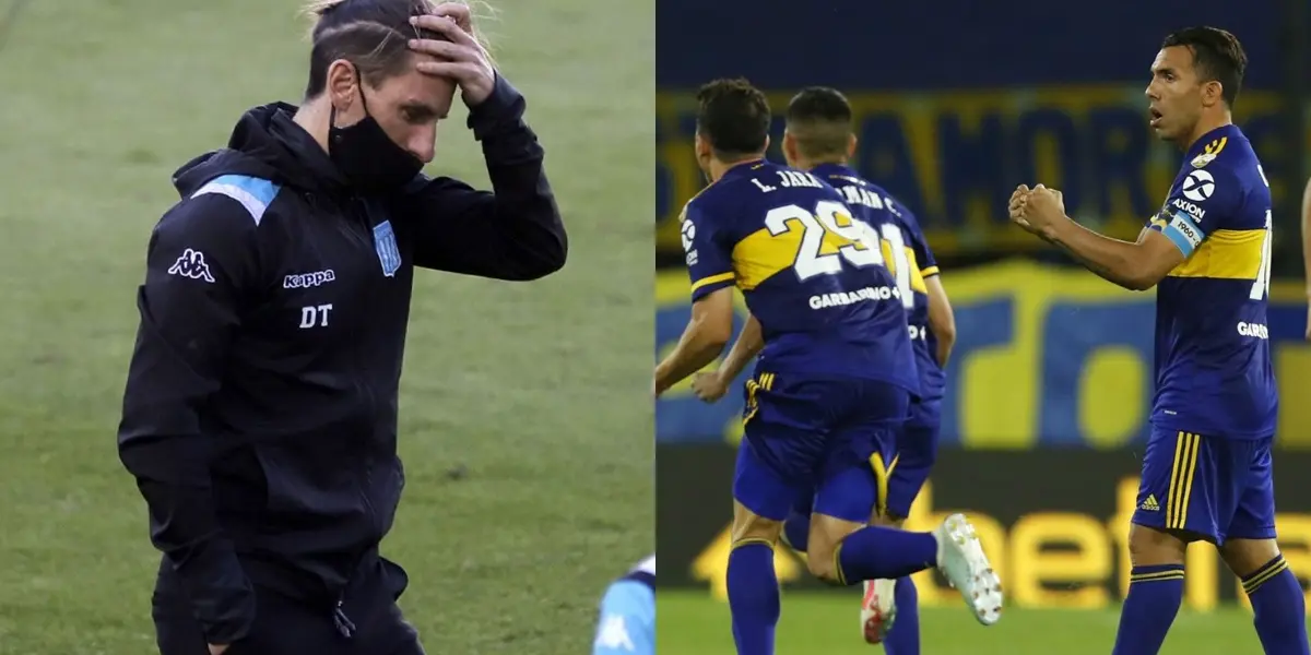Sebastián Beccacece y la gran preocupación de cara a los cuartos de final de la Copa Libertadores ante Boca Juniors.