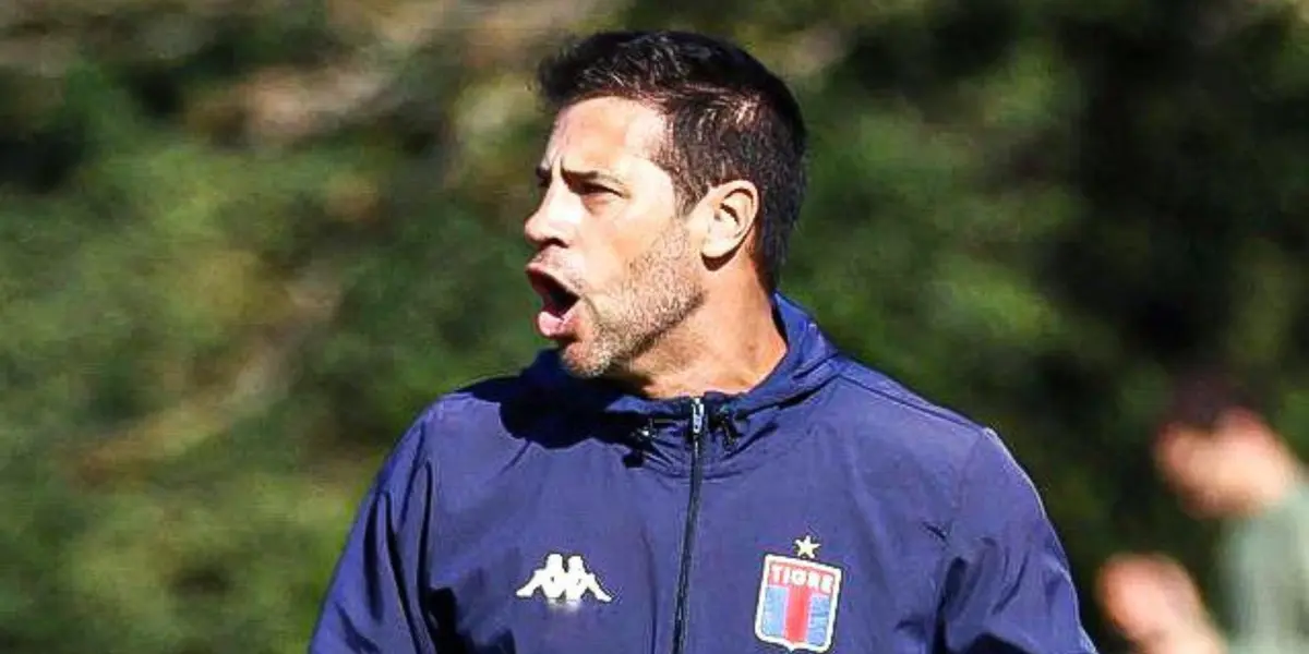 Sebastián Domínguez, actual DT de Tigre.