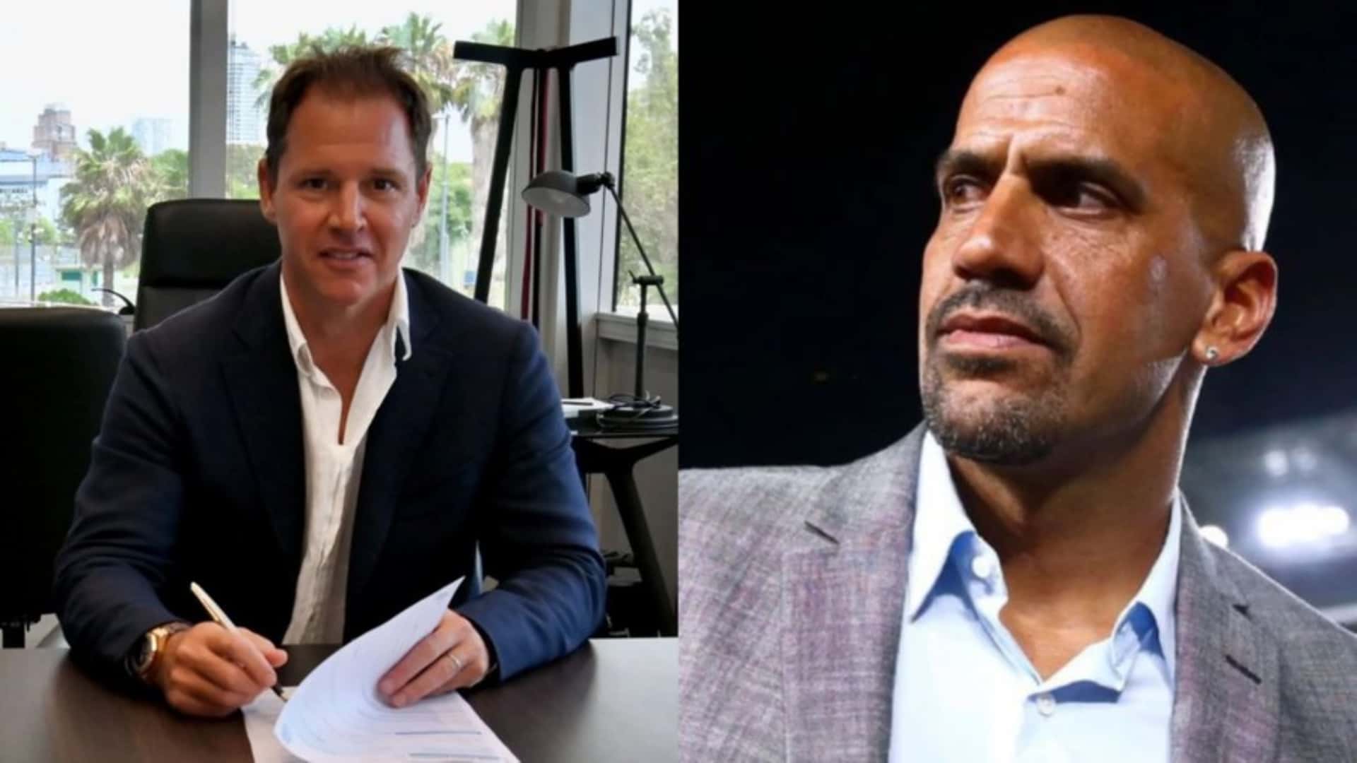 Sebastián Verón crítico a Jorge Brito por el pase de Driussi