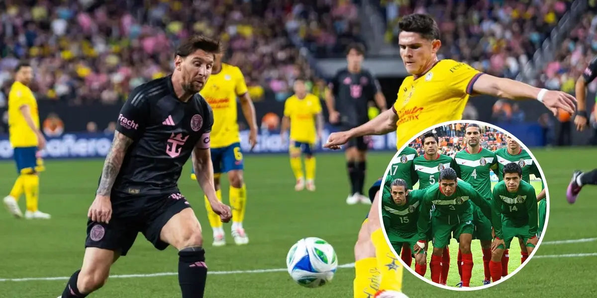 Selección México - Lionel Messi (Foto: X)