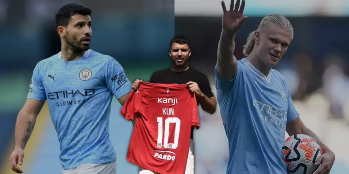 Sergio Agüero vs. Erling Haaland.
