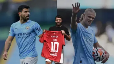 Sergio Agüero vs. Erling Haaland.