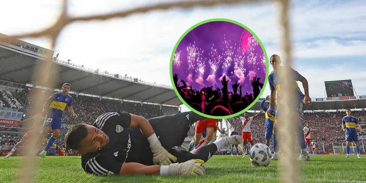 Sergio Romero y su festejo tras el Boca River.