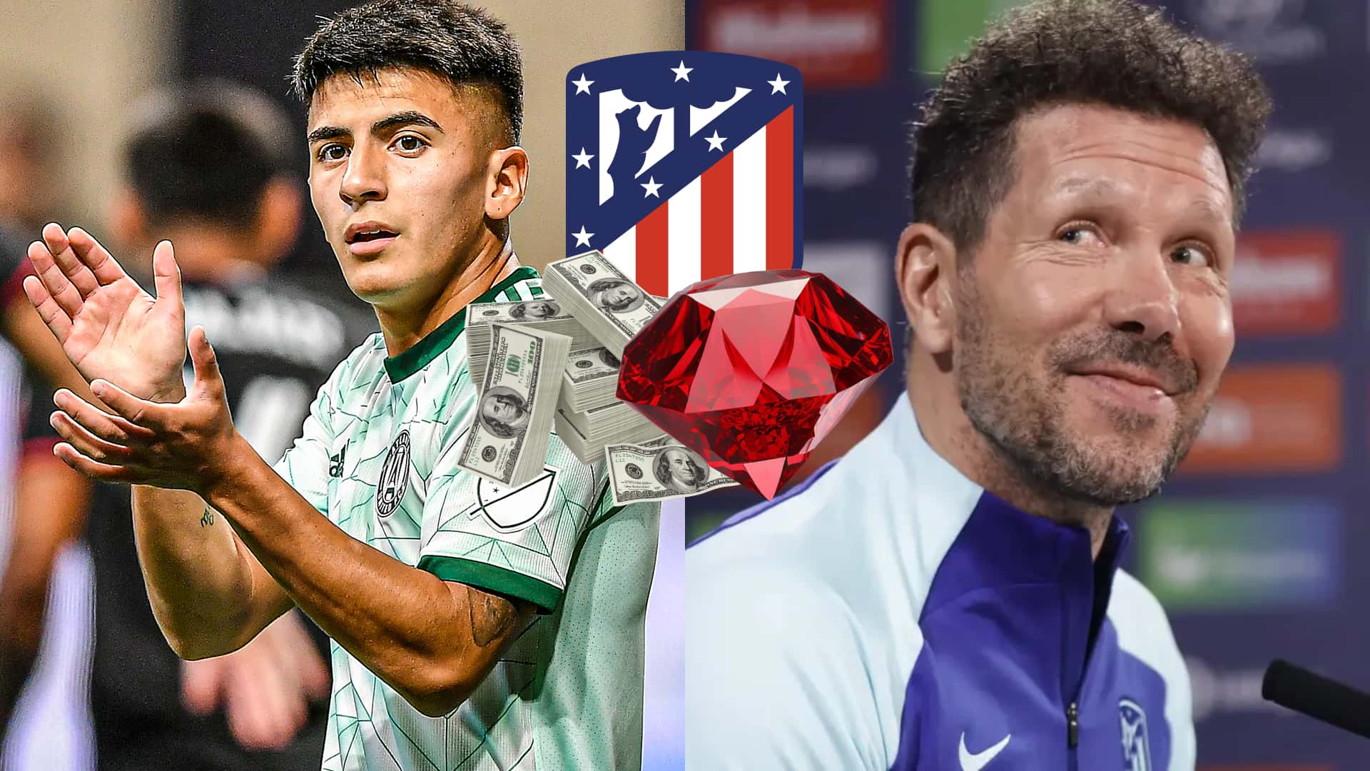 Simeone eligió al sustituto de Ángel Correa y no es Thiago Almada