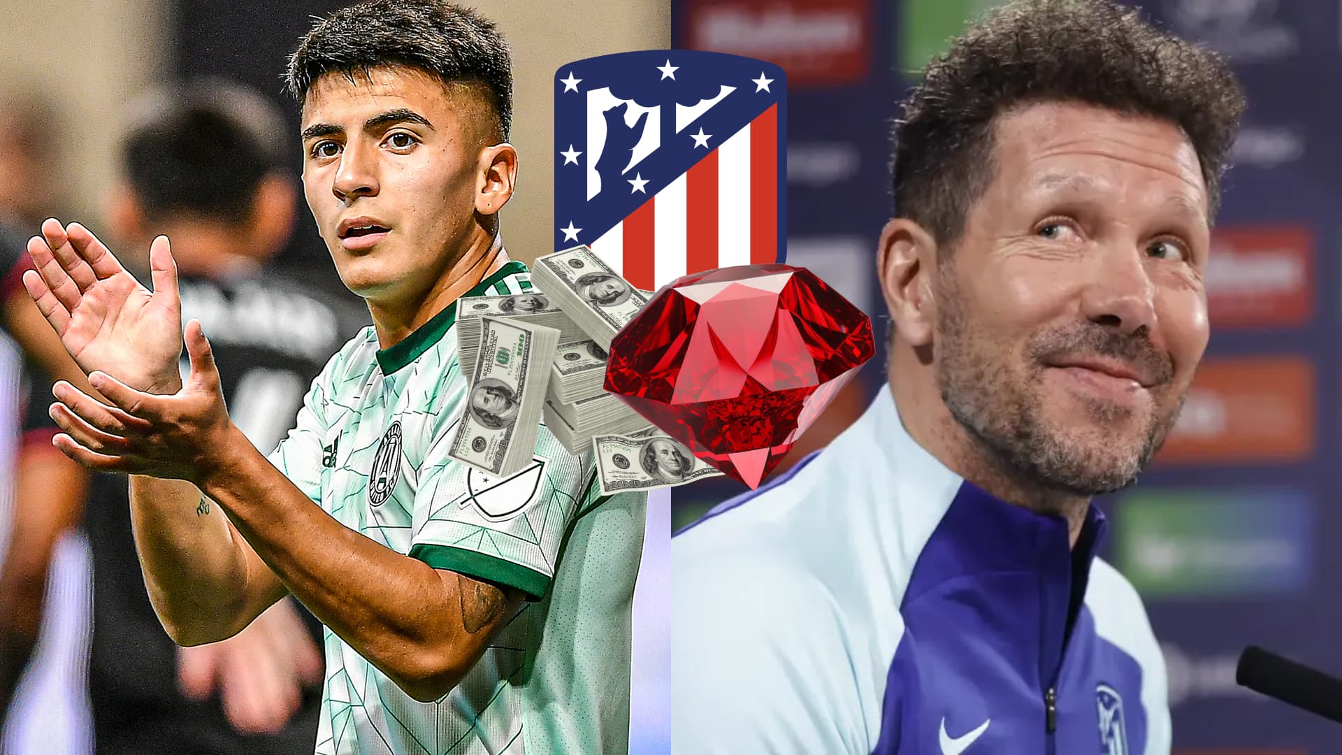 Simeone eligió al sustituto de Ángel Correa y no es Thiago Almada
