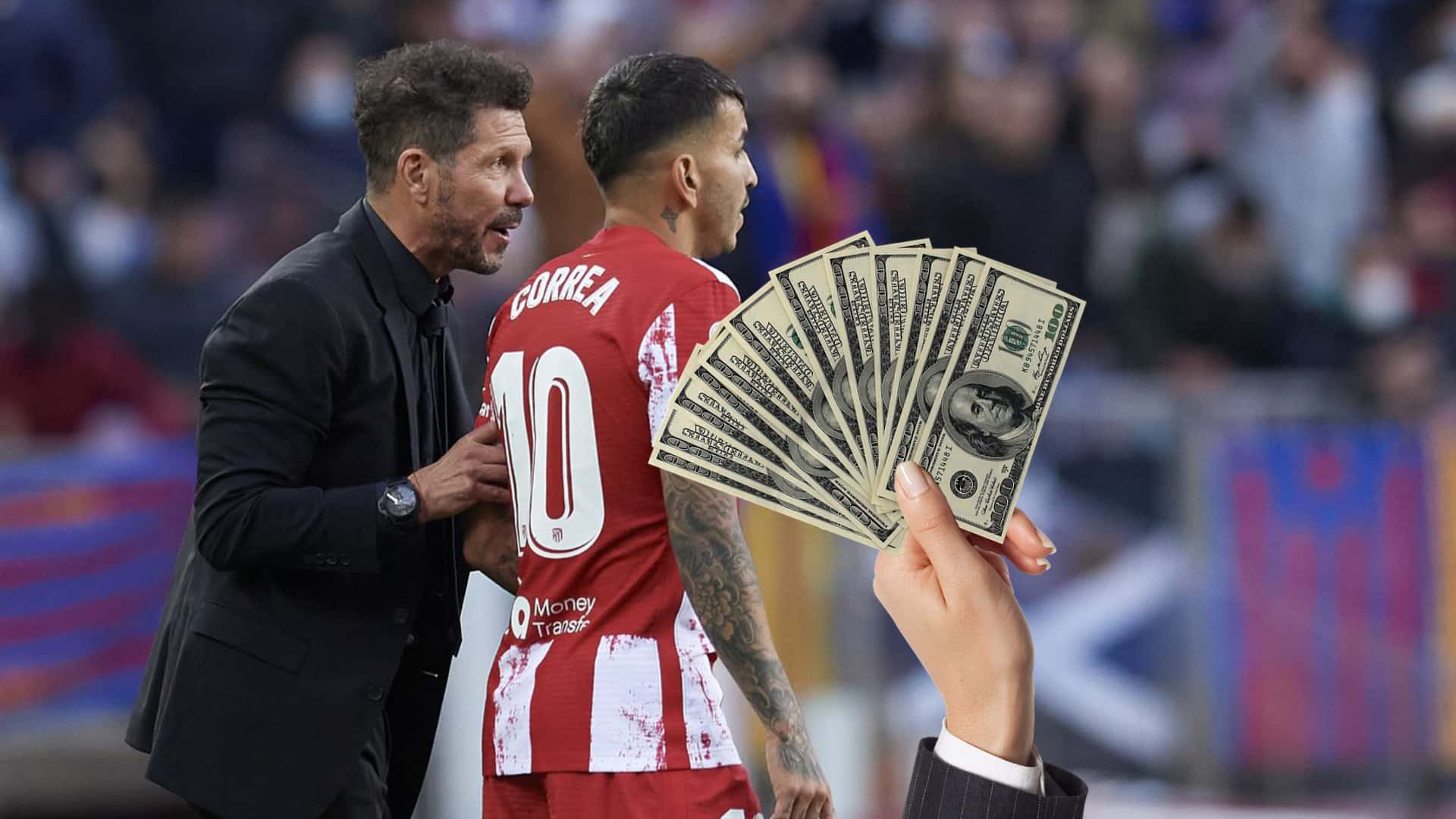 Simeone prepara 30 millones para el reemplazo de Correa
