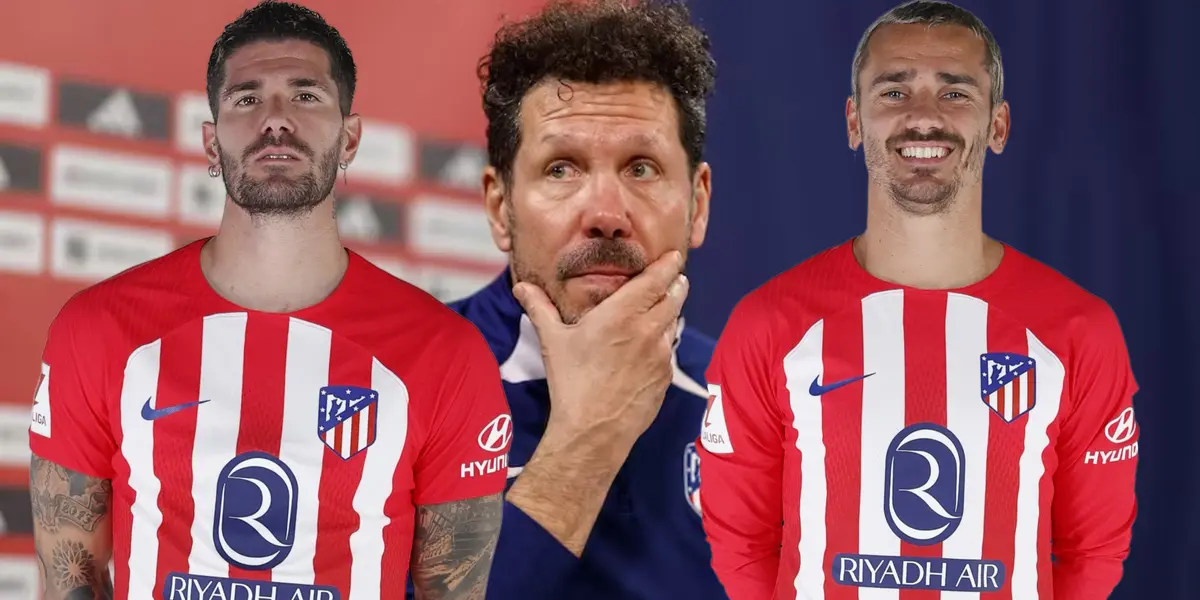 Simeone señaló al culpable de la derrota del Atlético de Madrid