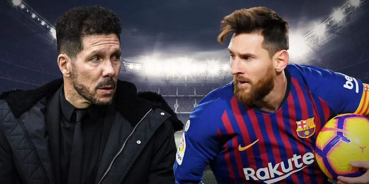 Sin bastarle su victoria sobre Fútbol Club Barcelona, Diego Simeone quiere hacer algo que molestará mucho a Lionel Messi.