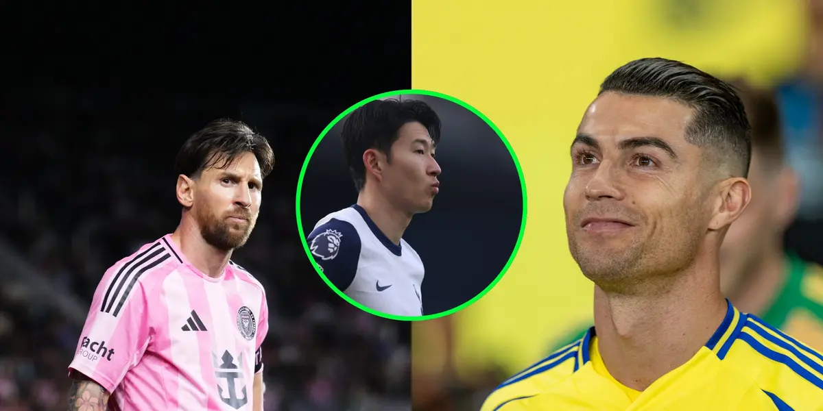 Son eligió entre Cristiano y Messi