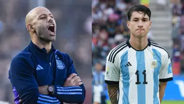 Soulé habló de Mascherano tras haber sido ignorado por Scaloni