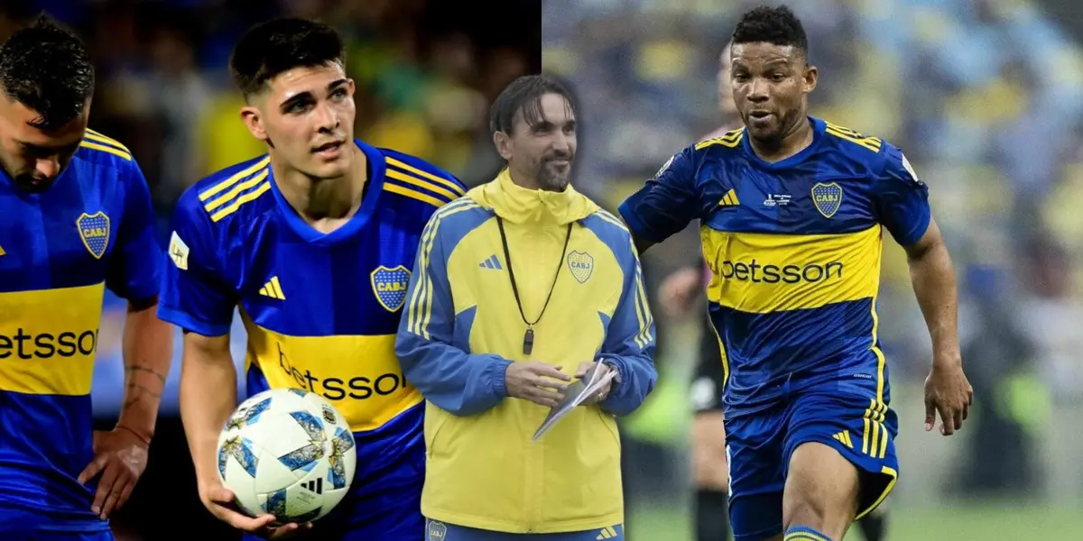 Taborda, Fabra y Diego Martínez.