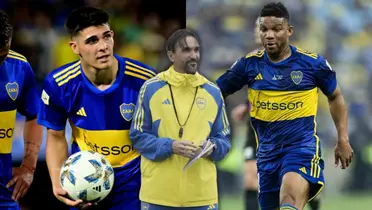 Taborda, Fabra y Diego Martínez.